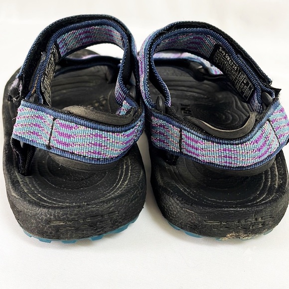 TEVA Classic Hiking Sandals Blue & Purple Size 5/6 - Picture 3 of 7